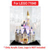 Picture of Acrylic Display Case for LEGO 71040 Disney The Disney Castle Figure Storage Box Dust Proof Glue Free