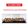 Picture of Acrylic Display Case for LEGO 10292 The Friends Apartments TV Series Figure Storage Box Dust Proof Glue Free