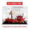 Picture of Acrylic Display Case for LEGO 71705 NINJAGO Destiny's Bounty Figure Storage Box Dust Proof Glue Free