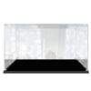 Picture of Acrylic Display Case for LEGO 40274 Christmas Santa Brickheadz Mr Claus & Mrs Claus Figure Storage Box Dust Proof Glue Free