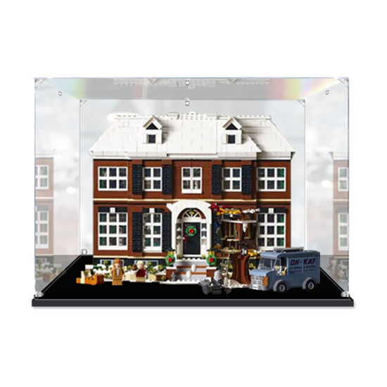 Picture of Acrylic Display Case for LEGO 21330 Ideas Home Alone Figure Storage Box Dust Proof Glue Free