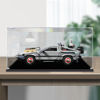 Picture of Acrylic Display Case for LEGO 10300 Creator Expert Back to the Future Time Machine Figure Storage Box Dust Proof Glue Free