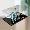 Picture of Acrylic Display Case for LEGO 60349 City Lunar Space Station Figure Storage Box Dust Proof Glue Free