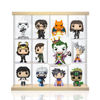 Picture of Acrylic Display Case for Funko Pop! Vinyl DC Comics Emperor Joker 3.75 Inch Compatible 12 Slots Wall Mount Dust Proof Glue Free