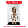 Picture of Acrylic Display Case for LEGO 76217 Marvel Super Heroes I am Groot Infinity Saga Figure Storage Box Dust Proof Glue Free