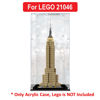 Picture of Acrylic Display Case for LEGO 21046 Architecture Empire State Building Figure Storage Box Dust Proof Glue Free