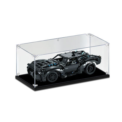 Picture of Acrylic Display Case for LEGO 42127 Technic The Batman Batmobile Figure Storage Box Dust Proof Glue Free