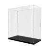 Picture of Acrylic Display Case for LEGO 10303 Icons Loop Coaster Figure Storage Box Dust Proof Glue Free