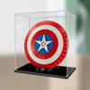 Picture of Acrylic Display Case for LEGO 76262 Marvel Super Heroes Captain America's Shield Figure Storage Box Dust Proof Glue Free