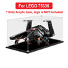 Picture of Acrylic Display Case for LEGO 75336 Star Wars Inquisitor Transport Scythe Figure Storage Box Dust Proof Glue Free