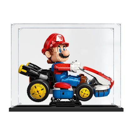 Picture of Acrylic Display Case for LEGO 72037 Super Mario Standard Mario Kart Set Figure Storage Box Dust Proof Glue Free