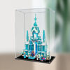 Picture of Acrylic Display Case for LEGO 43244 Disney Elsa's Ice Palace Figure Storage Box Dust Proof Glue Free