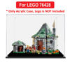 Picture of Acrylic Display Case for LEGO 76428 Harry Potter Hagrid's Hut An Unexpected Visit Figure Storage Box Dust Proof Glue Free