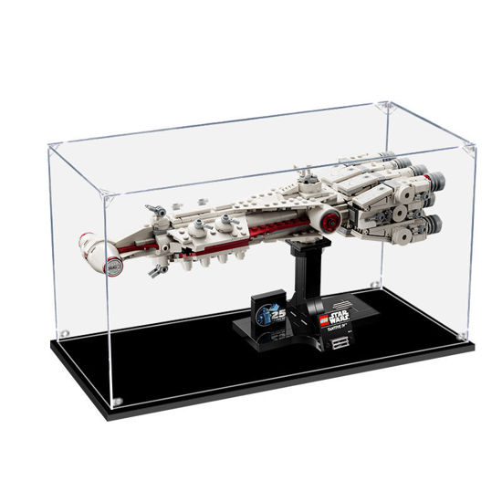 Picture of Acrylic Display Case for LEGO 75376 Star Wars Tantive IV Figure Storage Box Dust Proof Glue Free