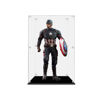 Picture of Acrylic Display Case for Hot Toys Marvel Avengers Endgame Captain America Iron Man 1:6 1/6 Scale Figure Storage Box Dust Proof Glue Free