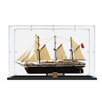 Picture of Acrylic Display Case for LEGO 10335 ICONS The Endurance Figure Storage Box Dust Proof Glue Free