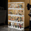 Picture of 8 X Display Case for LEGO Minifigure Pop Mart Funko Mystery Minis Minecraft with LED Lights