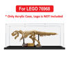 Picture of Acrylic Display Case for LEGO 76968 Jurassic World Dinosaur Fossils Tyrannosaurus rex Figure Storage Box Dust Proof Glue Free