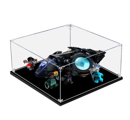 Picture of Acrylic Display Case for LEGO 76211 Marvel Shuri's Sunbird Figure Storage Box Dust Proof Glue Free