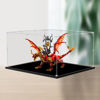 Picture of Acrylic Display Case for LEGO 71822 Ninjago Dragons Rising Source Dragon of Motion Figure Storage Box Dust Proof Glue Free