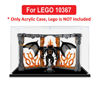 Picture of Acrylic Display Case for LEGO 10367 Icons Lord of the Rings Balrog Book Nook Figure Storage Box Dust Proof Glue Free