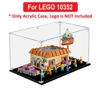 Picture of Acrylic Display Case for LEGO 10352 Icons The Simpsons Krusty Burger Figure Storage Box Dust Proof Glue Free