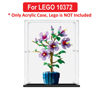 Picture of Acrylic Display Case for LEGO 10372 Botanicals Hibiscus Figure Storage Box Dust Proof Glue Free