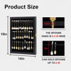 Picture of 36 Tea Spoon Souvenir Spoon Display Case Holder Cabinet with UV Protection