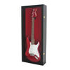 Picture of 42"Electric Guitar Display Case Cabinet Shadow Box with Guitar Hanger Stand