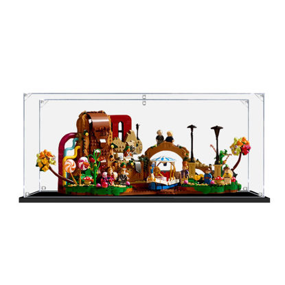 Picture of Acrylic Display Case for LEGO 21360 Ideas Willy Wonka & the Chocolate Factory Figure Storage Box Dust Proof Glue Free