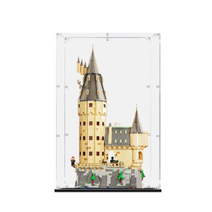 Picture of Acrylic Display Case for LEGO 76454 Harry Potter Hogwarts Castle The Main Tower Figure Storage Box Dust Proof Glue Free
