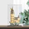 Picture of Acrylic Display Case for LEGO 76454 Harry Potter Hogwarts Castle The Main Tower Figure Storage Box Dust Proof Glue Free