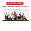 Picture of Acrylic Display Case for LEGO 76457 Harry Potter Hogsmeade Village Collectors' Edition Figure Storage Box Dust Proof Glue Free