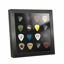 Picture of Guitar Pick Display Case Shadow Box Wall Mount or Tabletop Holder